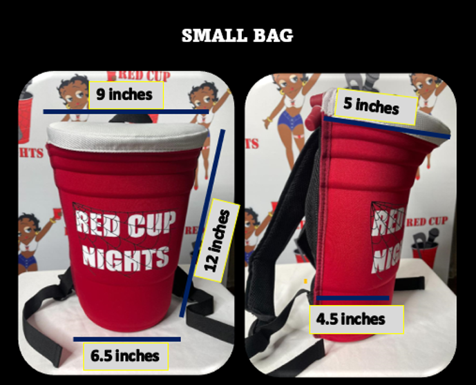 Small Red Cup Backpack